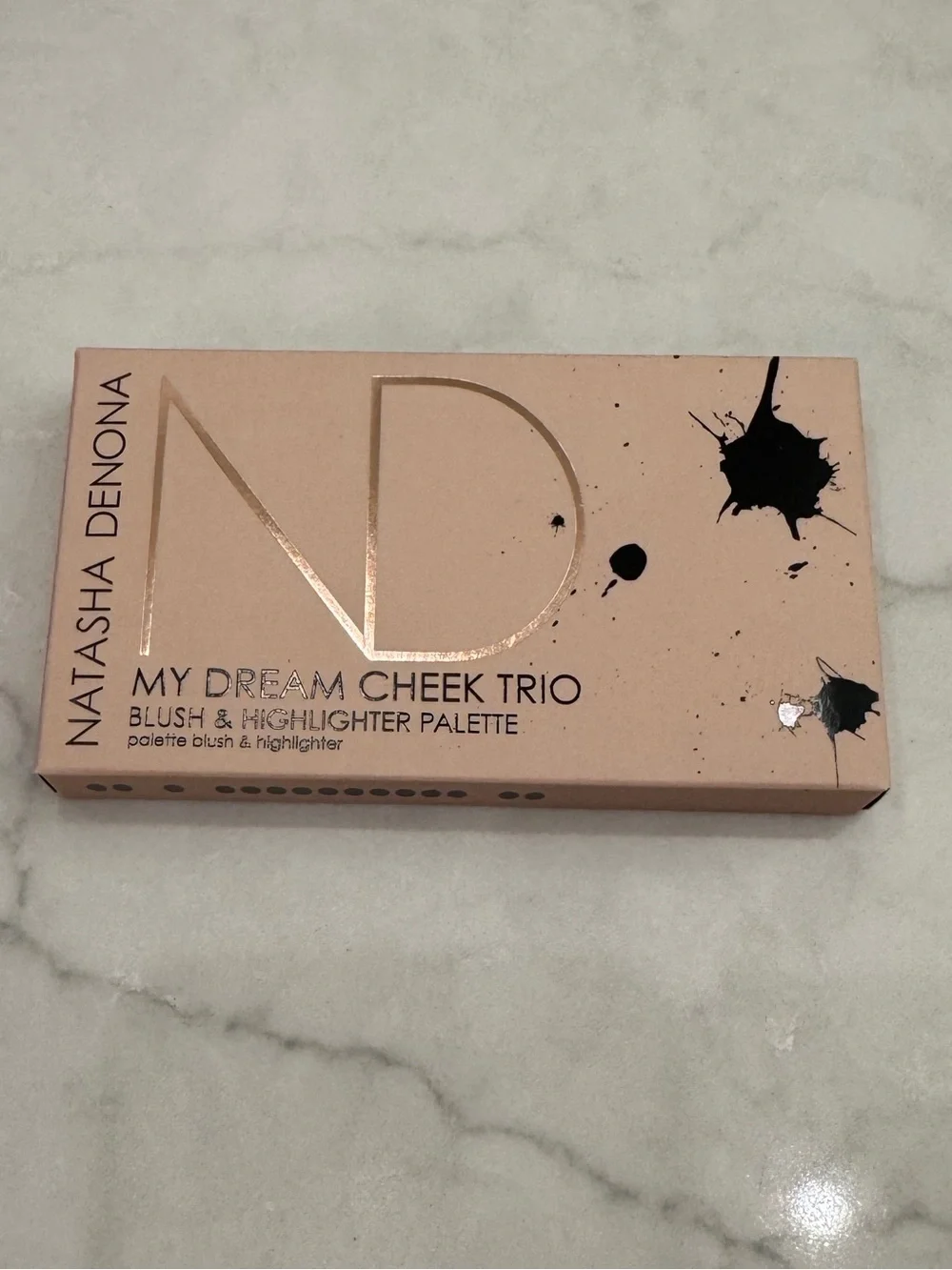 Natasha Denona Peachy Pink & Champagne Eye Trio
